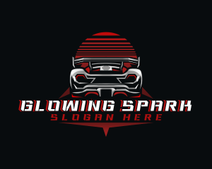 Sports Car Racing logo design