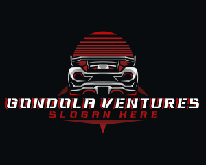 Sports Car Racing logo design