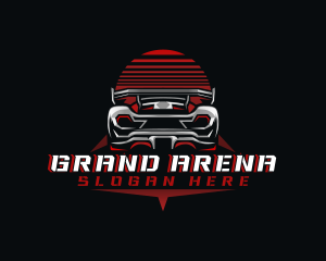 Sports Car Racing logo design