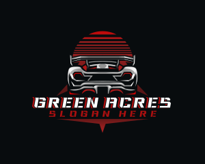 Sports Car Racing logo design