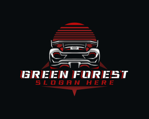 Sports Car Racing logo design