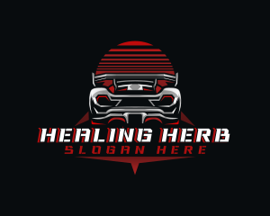 Sports Car Racing logo design