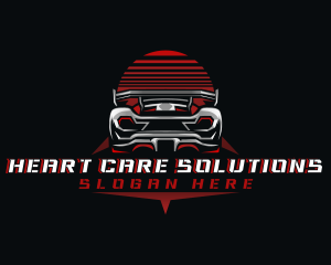 Sports Car Racing logo design