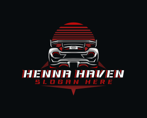 Sports Car Racing logo design