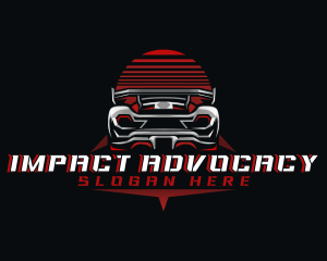 Sports Car Racing logo design