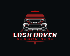 Sports Car Racing logo design