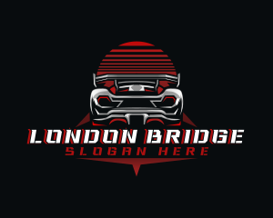 Sports Car Racing logo design