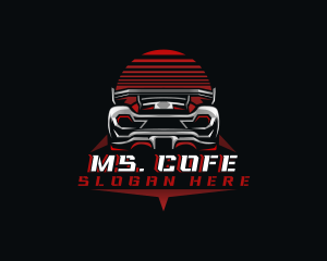 Sports Car Racing logo design