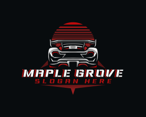 Sports Car Racing logo design