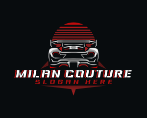 Sports Car Racing logo design