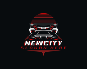 Sports Car Racing logo design