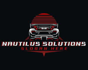 Sports Car Racing logo design