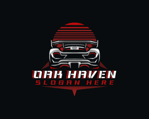 Sports Car Racing logo design