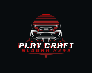 Sports Car Racing logo design