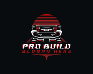 Sports Car Racing logo design