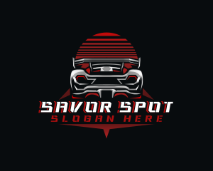 Sports Car Racing logo design