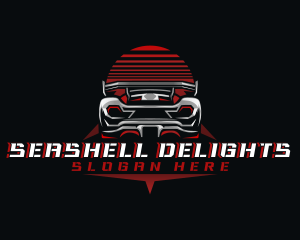 Sports Car Racing logo design