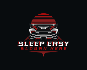 Sports Car Racing logo design