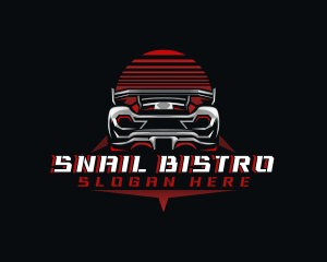 Sports Car Racing logo design