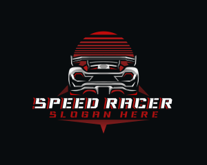 Race - Sports Car Racing logo design