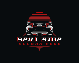 Sports Car Racing logo design