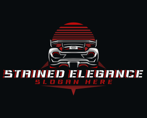 Sports Car Racing logo design