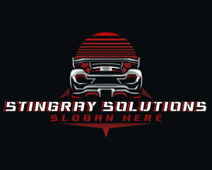 Sports Car Racing logo design