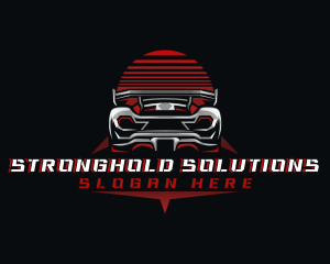 Sports Car Racing logo design