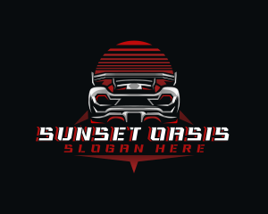 Sports Car Racing logo design