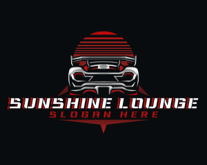 Sports Car Racing logo design