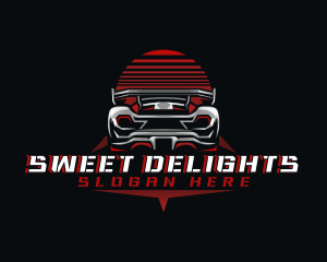 Sports Car Racing logo design