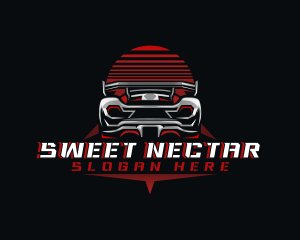 Sports Car Racing logo design