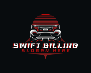 Sports Car Racing logo design