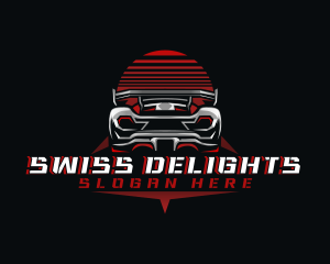 Sports Car Racing logo design