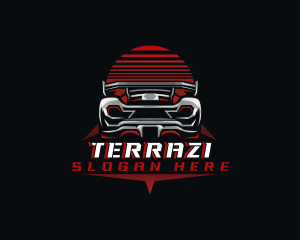 Sports Car Racing logo design