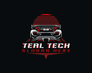 Sports Car Racing logo design