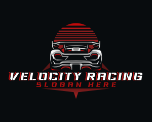 Sports Car Racing logo design