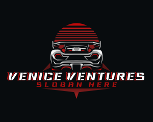 Sports Car Racing logo design