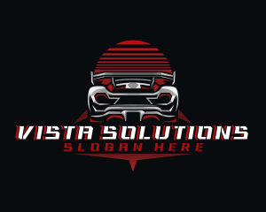 Sports Car Racing logo design