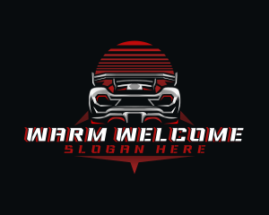 Sports Car Racing logo design