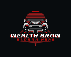 Sports Car Racing logo design