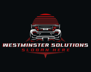 Sports Car Racing logo design