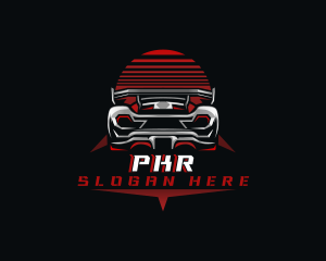 Sports Car Racing logo design