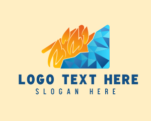 Thermal - Fire Ice House logo design