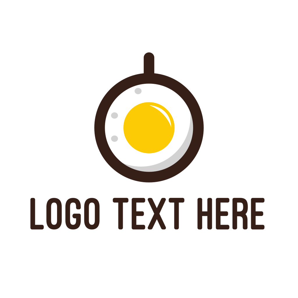 Coffee & Egg Breakfast Logo 