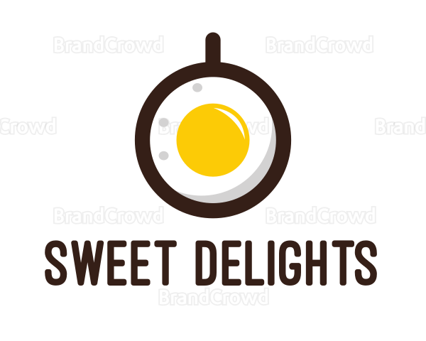 Coffee & Egg Breakfast Logo