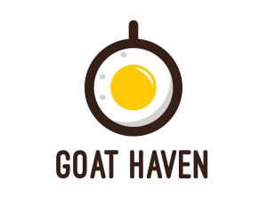 Coffee & Egg Breakfast logo design