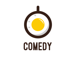 Coffee & Egg Breakfast logo design