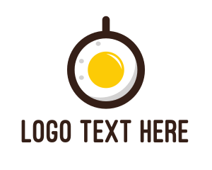 Drink - Coffee & Egg Breakfast logo design