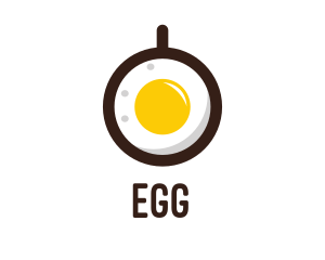 Coffee & Egg Breakfast logo design